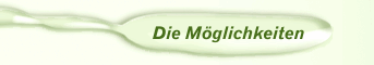 Die M&ouml;glichkeiten